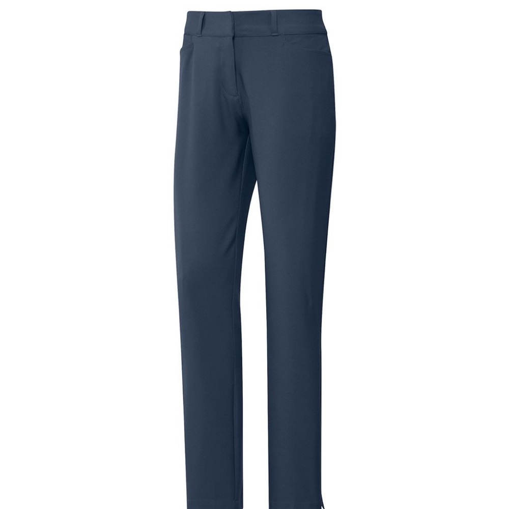 Women’s adidas full length navy golf pants size medium NWT